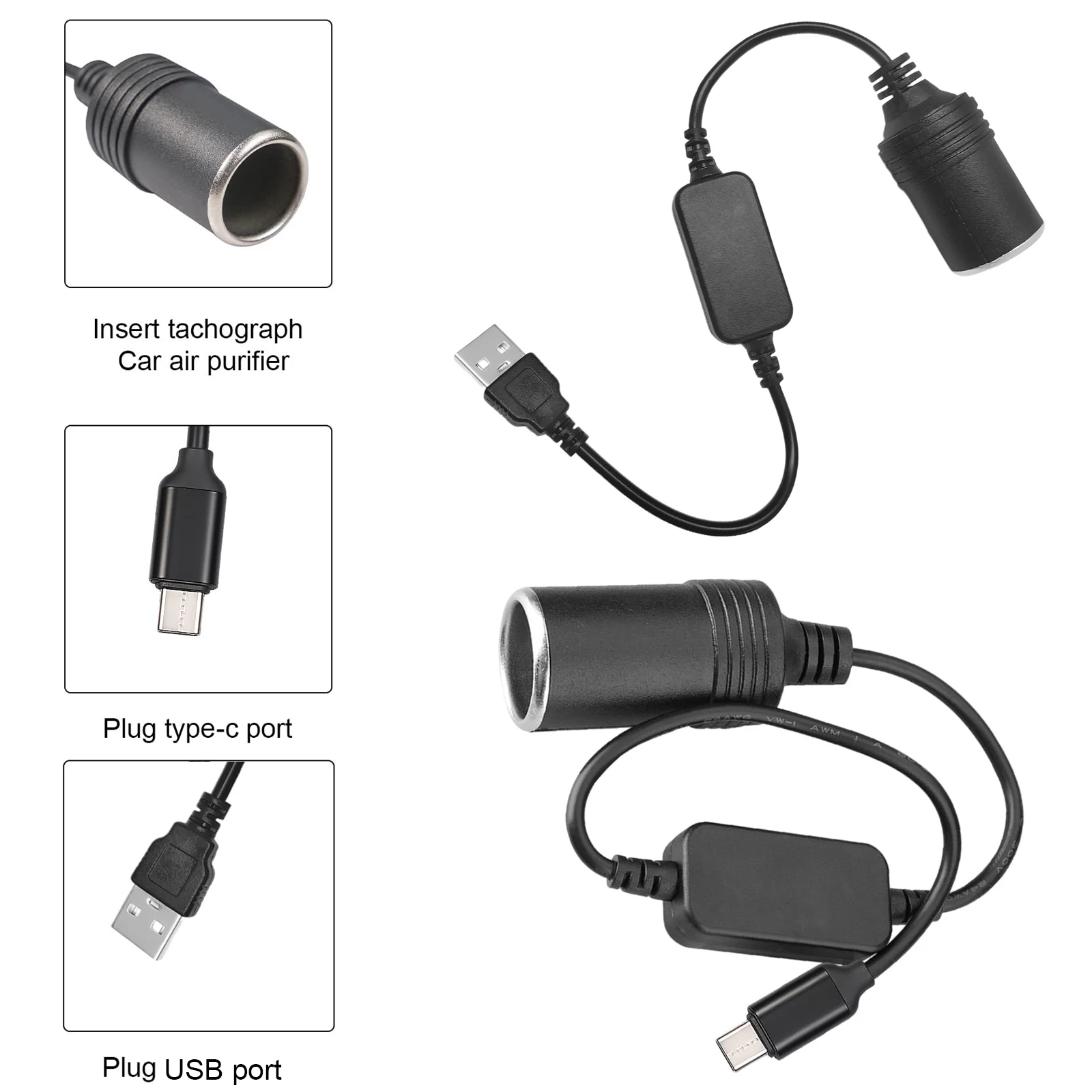 Vape Accessory - Adaptador de encendedor de cigarrillos de