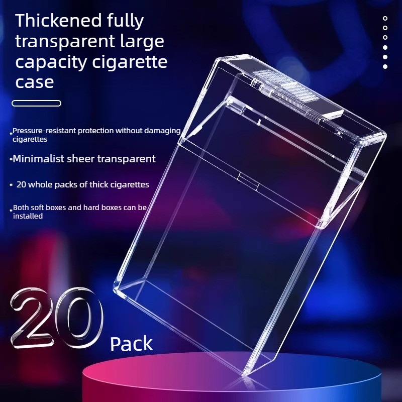 Smoking & Vaping Accessories - Caja de cigarrillos deslizante con tapa