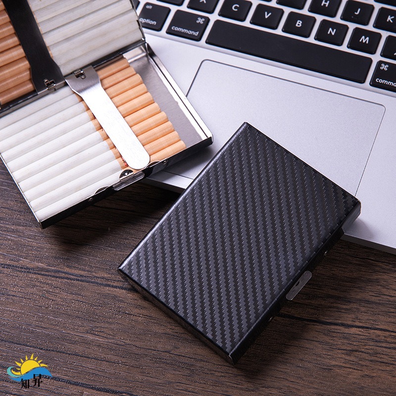 Smoking & Vaping Accessories - Caja de cigarrillos de aleación de