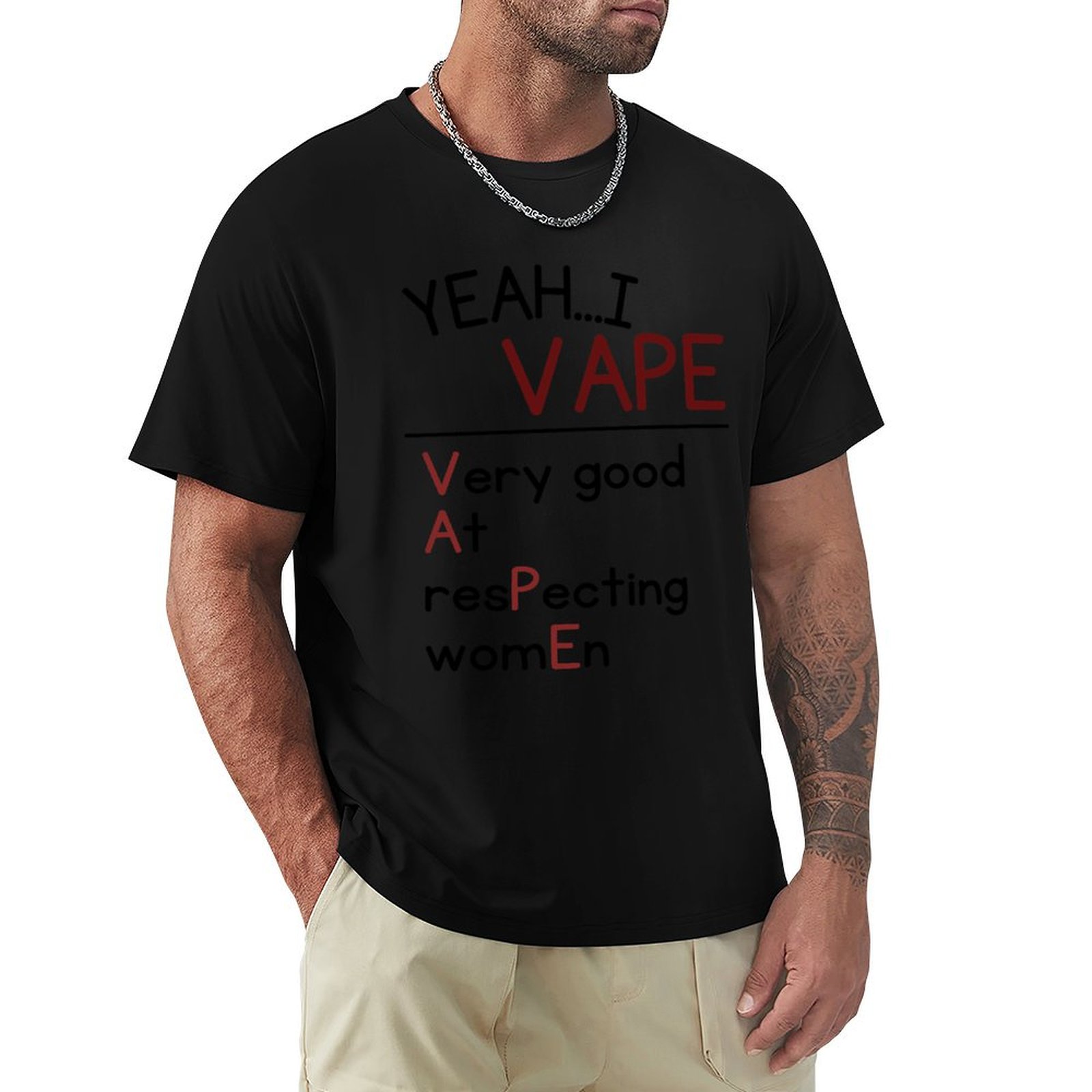 Camiseta transpirable para hom - Vaping Goods reseña y precio